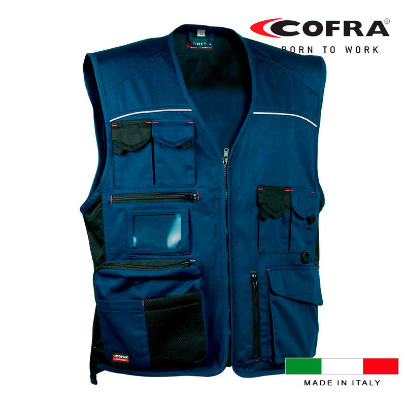 Cofra Chaleco Expert Blue Marino Black Size 52