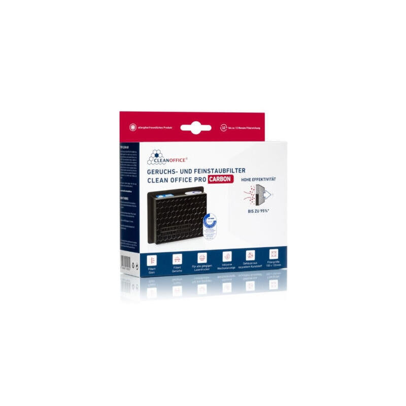 Clean Office Printer Feinstaubfilter Carbon 150X120X50MM 1ER