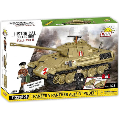 Cobi Panzer V Panther Ausf. G Pudel, Toy Construcción Escala 1:28 Cobi-2655 — image 1