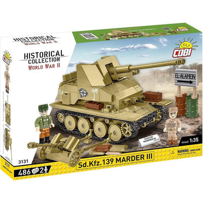 Cobi SD.KFZ.139 Marder Iii, Toy Construcción Escala 1:35 Cobi-3131 — image 1