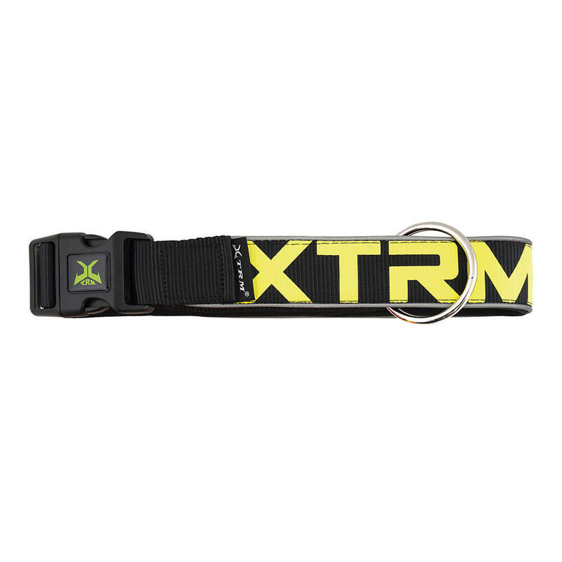 Collar X-trm Neon Flash Black 20MM X 35-45CM