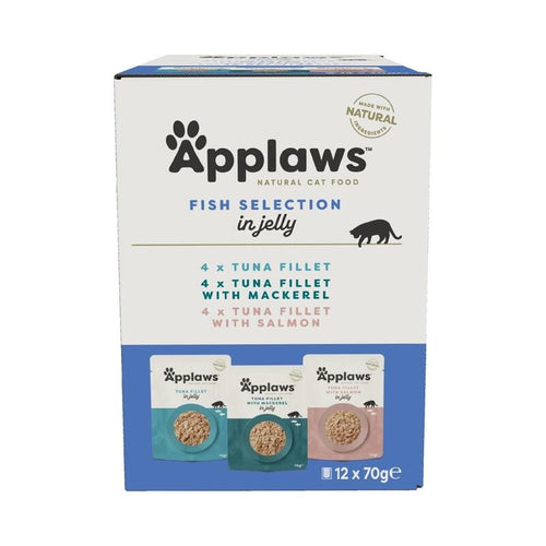 Applaws Comida Húmeda Gatos Fish Selection Multipack In Broth 12X70G — image 1