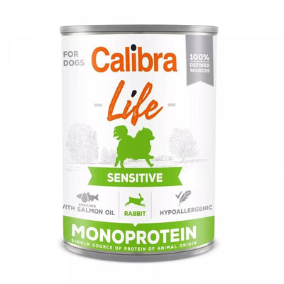 Calibra Comida Húmeda Perros Life Sensitive Conejo 0.4KG — image 1