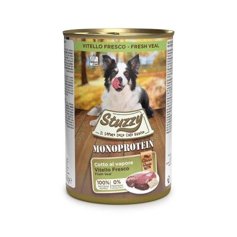 Comida Húmeda Perros Stuzzy Monoprotein Ternera 400G