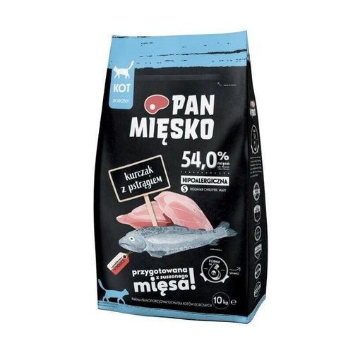 Pan Miesko Comida Seca Gatos Chicken With Trout S 10KG — image 1