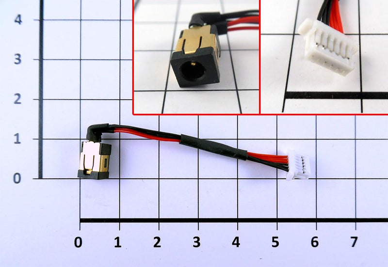 Connector DC Jack With Cable Laptop Samsung NP900X3D NP900