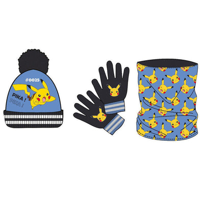 Set Gorro Gloves Braga Cuello Pokemon — image 1