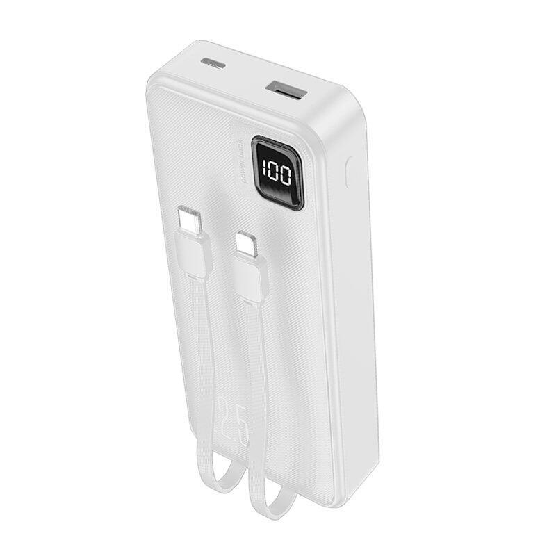 Cool Battery External Universal Power Bank 22.5W 20.000MAH ( Type-c / Lightning) White