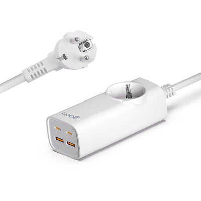 Cool Charger Universal Multipuerto 65W Power Strip 5 Ports White — image 1