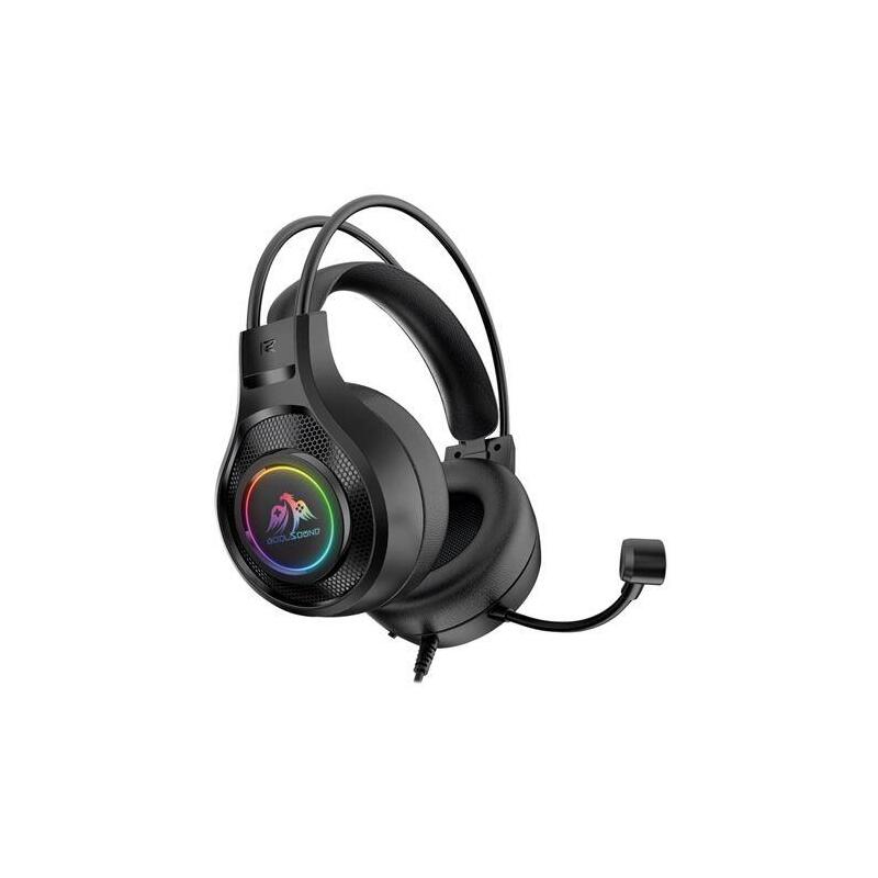 Coolsound G7 Headphones Gaming With Microphone Flexible - Compatible With PC, Mac, PS5, PS4, Xbox 360, Nintend