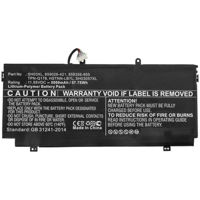 Coreparts MBXHP-BA0253 Refacción Laptop Battery — image 1