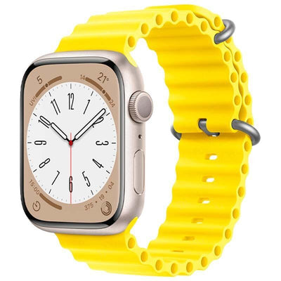 Strap Apple Watch 42/44/45/49MM Wave Yellow — image 1