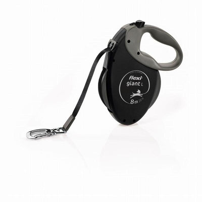Flexi Strap Giant Tape Black Edition Retractable Perros - 8M — image 1