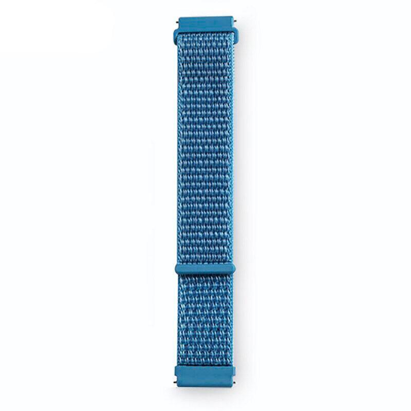 Amazfit Strap Universal Nailon 20MM Smartwatch Xiaomi//Samsung/Huawei/Realme/Ticwatch Blue