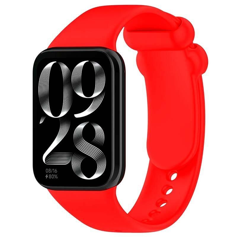 Strap Xiaomi Mi Smart Band 8 Pro / Redmi Watch 4 Silicone Red