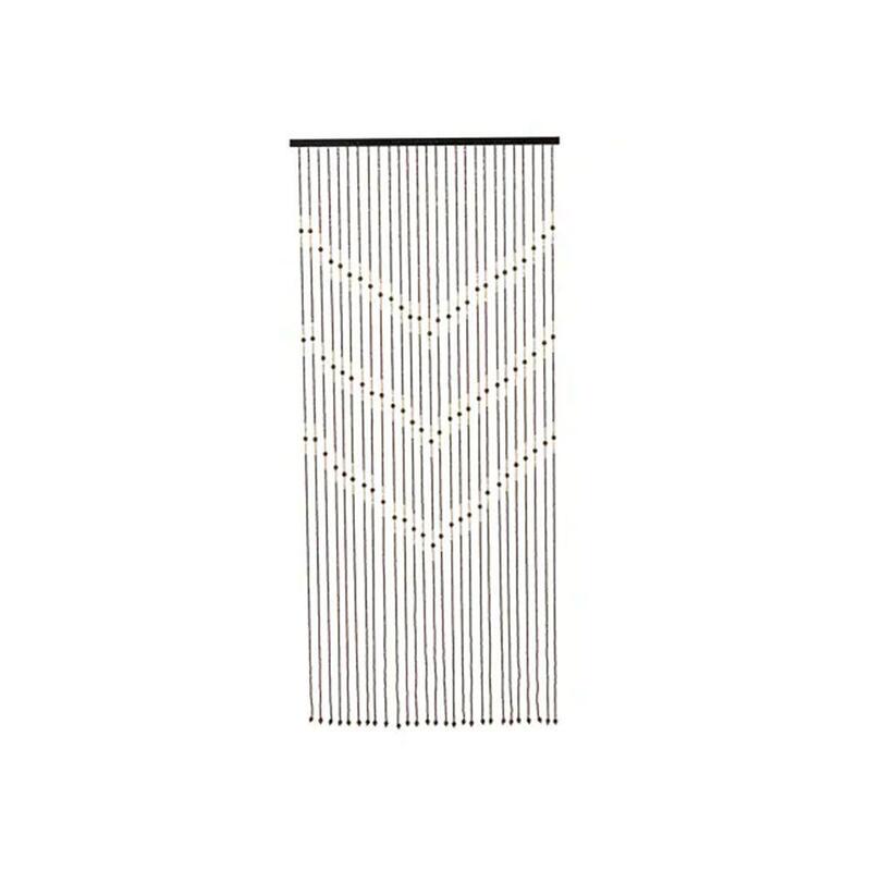 Curtain Bambú, Colour Brown With Abalarios, Door 90 X 200CM
