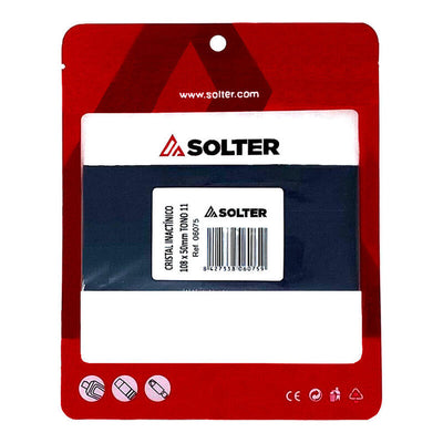 Glass Inactinico 108X50MM Cabeza Solter — image 1