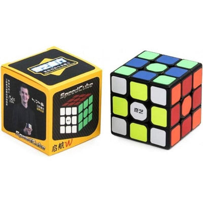 Qiyi Bucket Rubik Sail 3X3 W Black — image 1