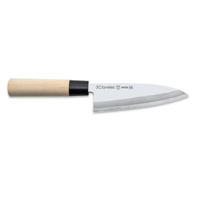 Knife Nipon Deba Steel Inoxidable And Handle Wood 15CM — image 1
