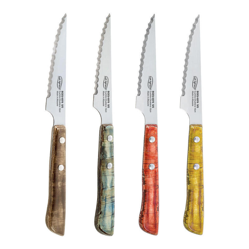 Cuchillos Chuleteros Evergreen 4 Units