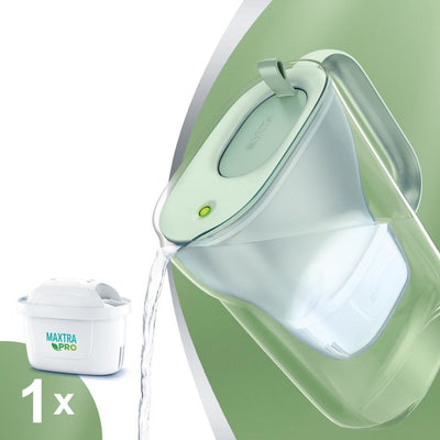 Brita Jarra Filter Water Style Eco Green (2,4 L) Includes 1 Cartridge Maxtra Pro ALL-IN-1 — image 1