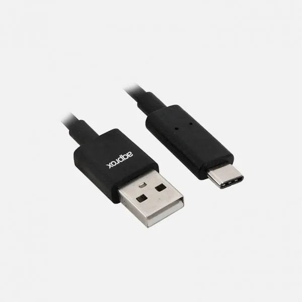 Approx USB Cable 3.0A Type-c 1M Connectors Metalicos USB a USB-C/ 1M