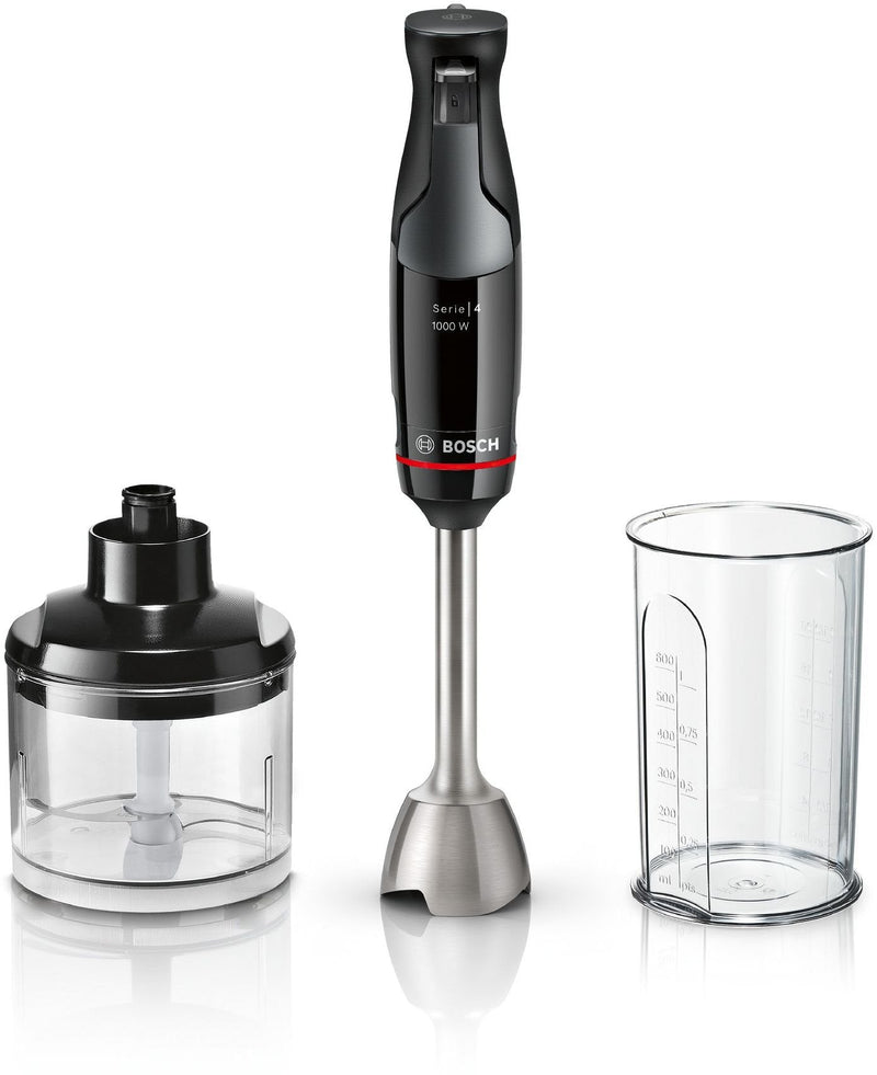 Bosch, Blender Mano, Ergomaster Serie 4, 1000 Watts Accesorios Incluidos, MSM4B620
