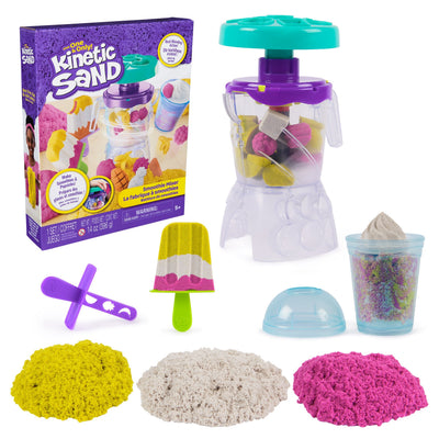 Spin Master Kinetic Sand - Set Of Set Smoothie Mixer, Arena Set With 397 Gramos Arena 3 Colours 6075121 — image 1