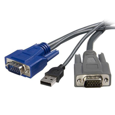 StarTech Cable KVM USB VGA 2 1 Ultra Slim - — image 1