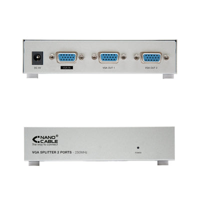 Nanocable Duplicador Svga 2 Monitores With Power — image 1