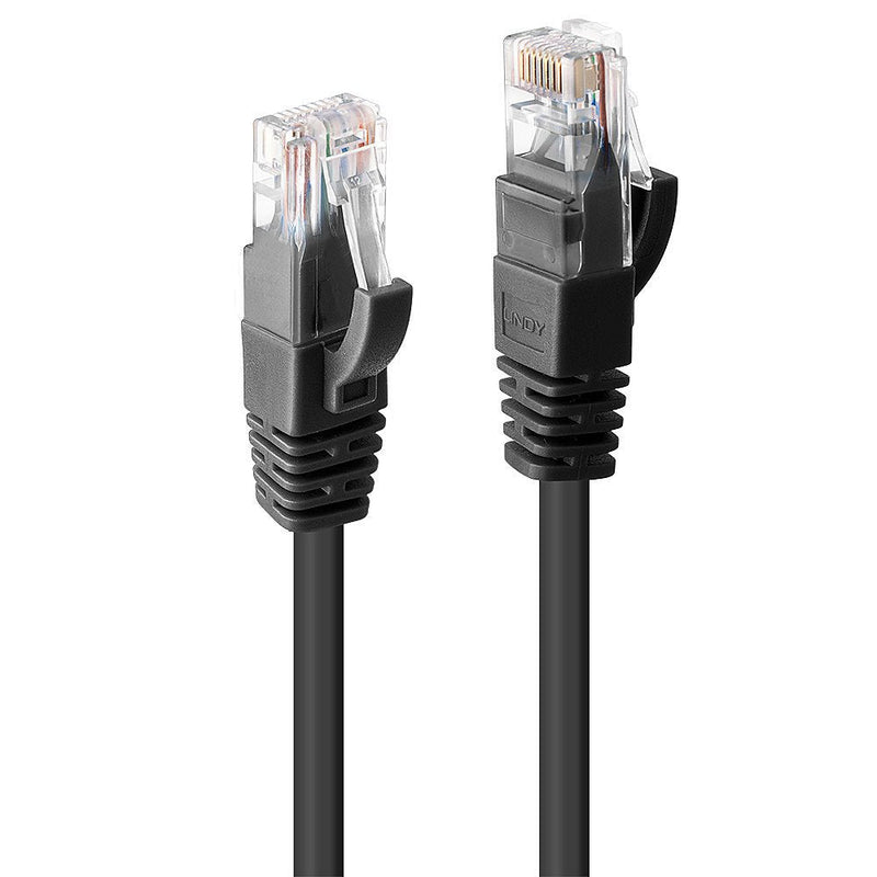 Lindy Network Cable CAT.6 U UTP Black 20M