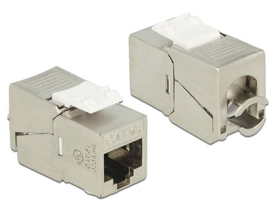 Delock Keystone RJ45 Socket Lsa Without Tools CAT.6A Compact — image 1