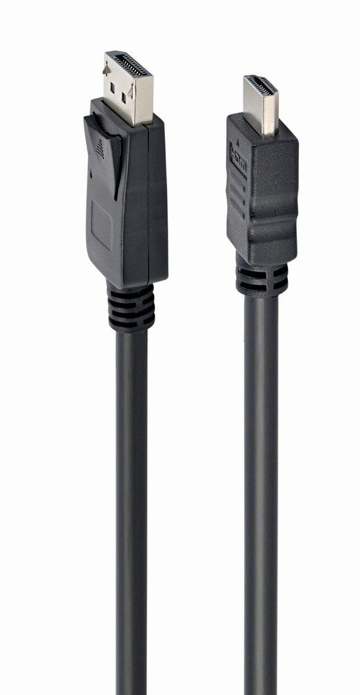 Gembird Cable DisplayPort a HDMI 10M Black