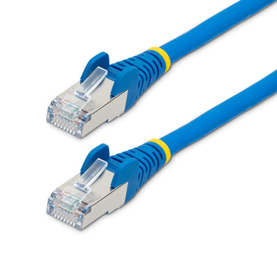 StarTech Cable .com 5M CAT.6A Ethernet Blue Low Smoke Zero Halogen (lszh) 10GBE 500MHZ 100W PoE + Snagless RJ- — image 1