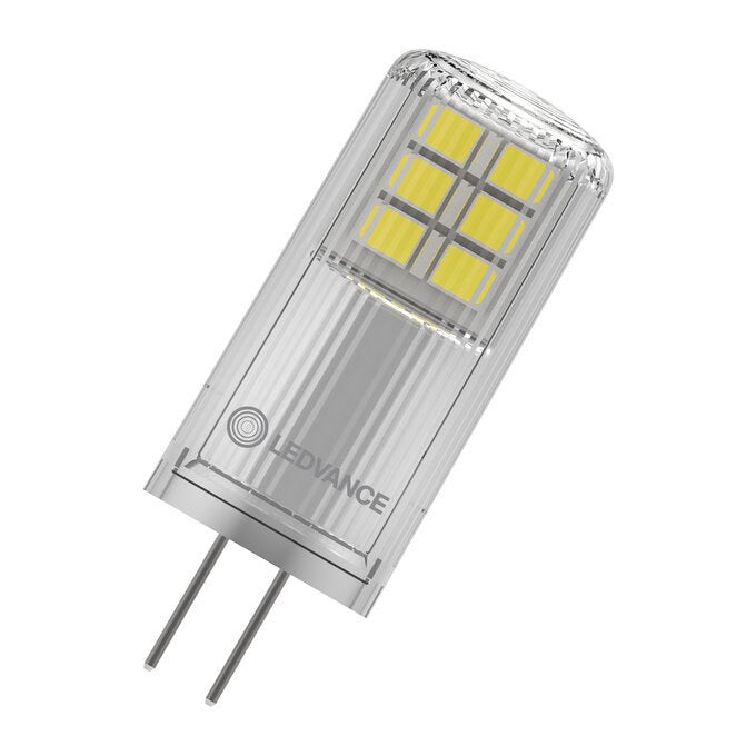 Osram LED Pin 12V Dim P 2W 827 Transparent G4 Dimmbare 12V-NIEDERVOLT-LED Lámparas LED P