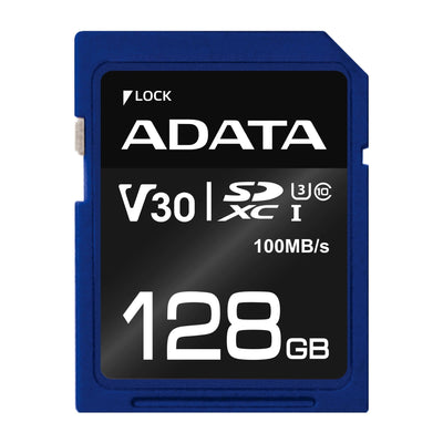 ADATA ASDX128GUI3V30S-R Memory Flash 128GB Sdxc Clase 10 Uhs-i — image 1