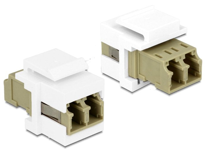 Delock Keystone Moduloo Lc Duplex Female Multimode