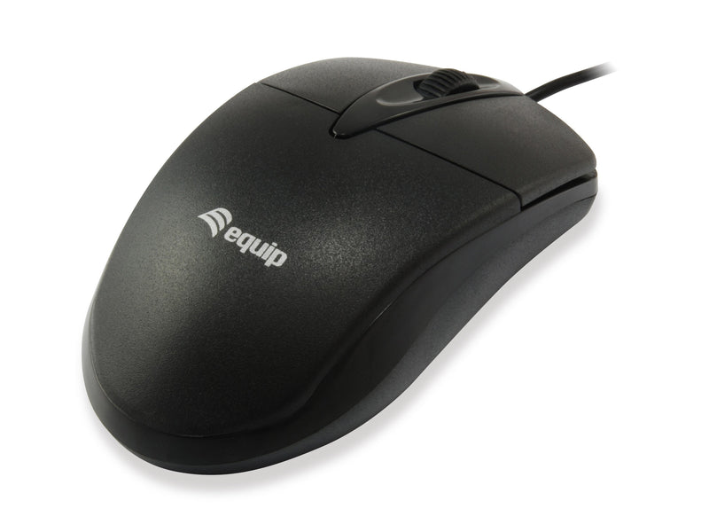 Equip Life Mouse 2 Buttons Optico USB Black 1000DPI
