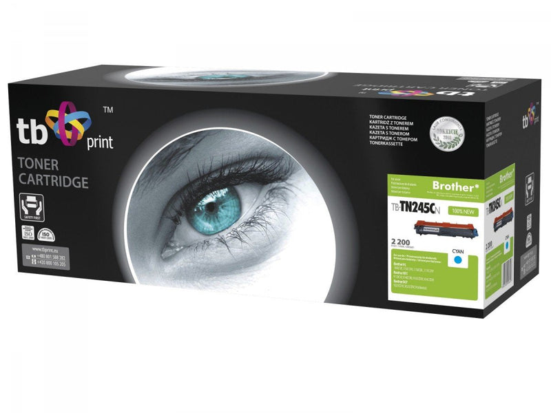 Toner Compatible Brother TN245 C TB-TN245CN Cy 100% Ne
