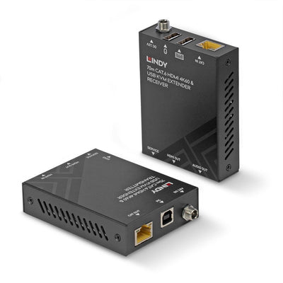 Lindy 70M CAT.6 HDMI 4K60, USB & Audio KVM Extender — image 1