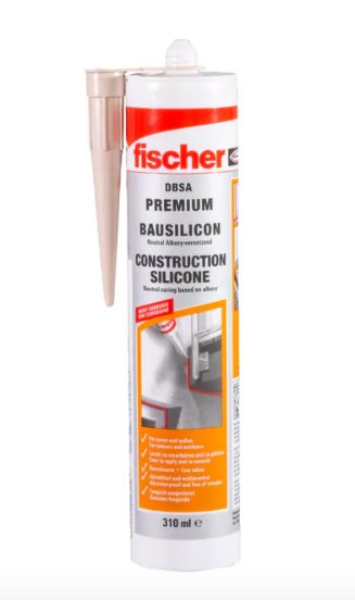 Fischer Silicone Construcción Dbsa W 310ML, Sellante 53091 — image 1