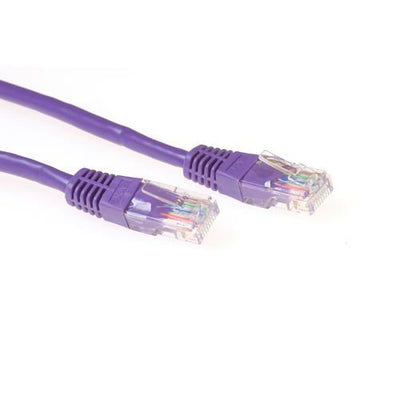 Purple 15 Meter U UTP CAT.5E Patch Cable With RJ45 Connectors — image 1