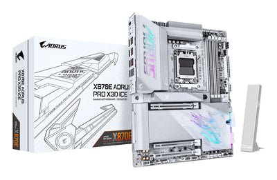 Gigabyte Motherboard GA-X870E a Pro X Ice (AM5) (d) X870E a Pro X Ice — image 1