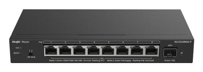 Reyee ES209MG-P Switch 5XMGB PoE 1XSFP + 130W — image 1