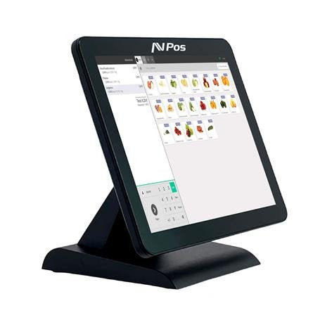 Avpos Tpv K2000 Slim 15 Touchscreen - I3 - 8GB Memory - SSD 128GB - VGA - Wi-Fi, LAN - Black