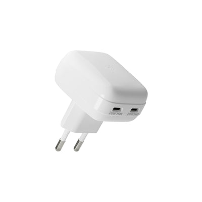 DBRAMANTE1928 Re-charge Pro Power Adapter Flat 20 Watts 3A 2 Connectors Output (usb-c) White Europa — image 1