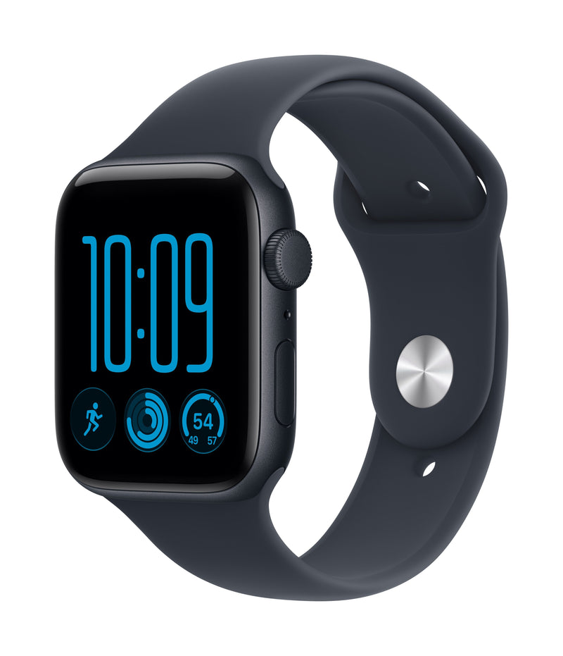 Apple Watch SE3 GPS 44MM Box Of Aluminium Medianoche Strap Deportiva Blue Marino M L