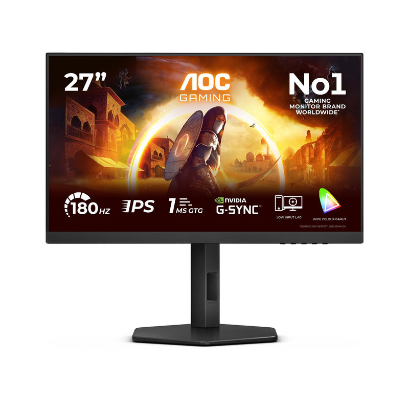 AOC Monitor 27G4X 27 Curved Gaming 1920X1080 2x HDMI Black