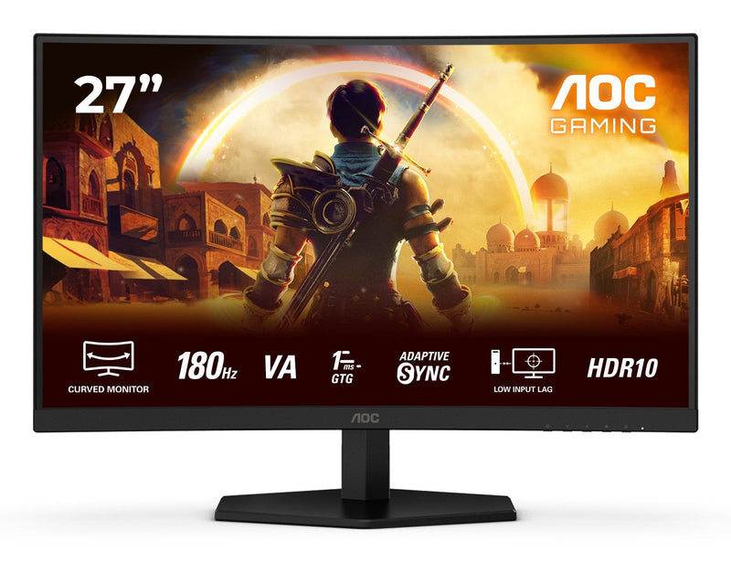AOC Monitor Gaming C27G42E 27, 1920X1080 1MS 300CD M², Hdmi, DisplayPort, Headphone Out