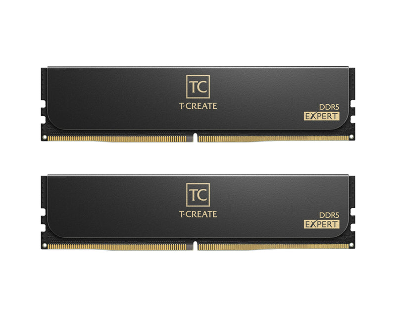 Team Group T-create Expert DDR5 6000MHZ 32GB 2X16GB CL30 Dual AMD Expo And Intel Xmp Black